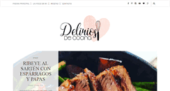 Desktop Screenshot of deliriosdecocina.com